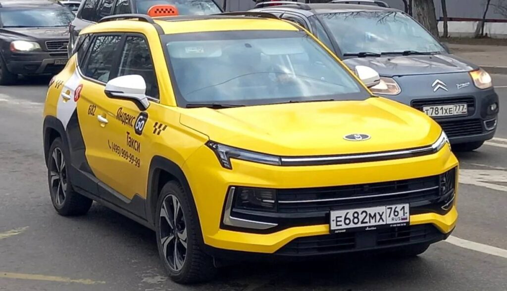 Москвич стал такси
